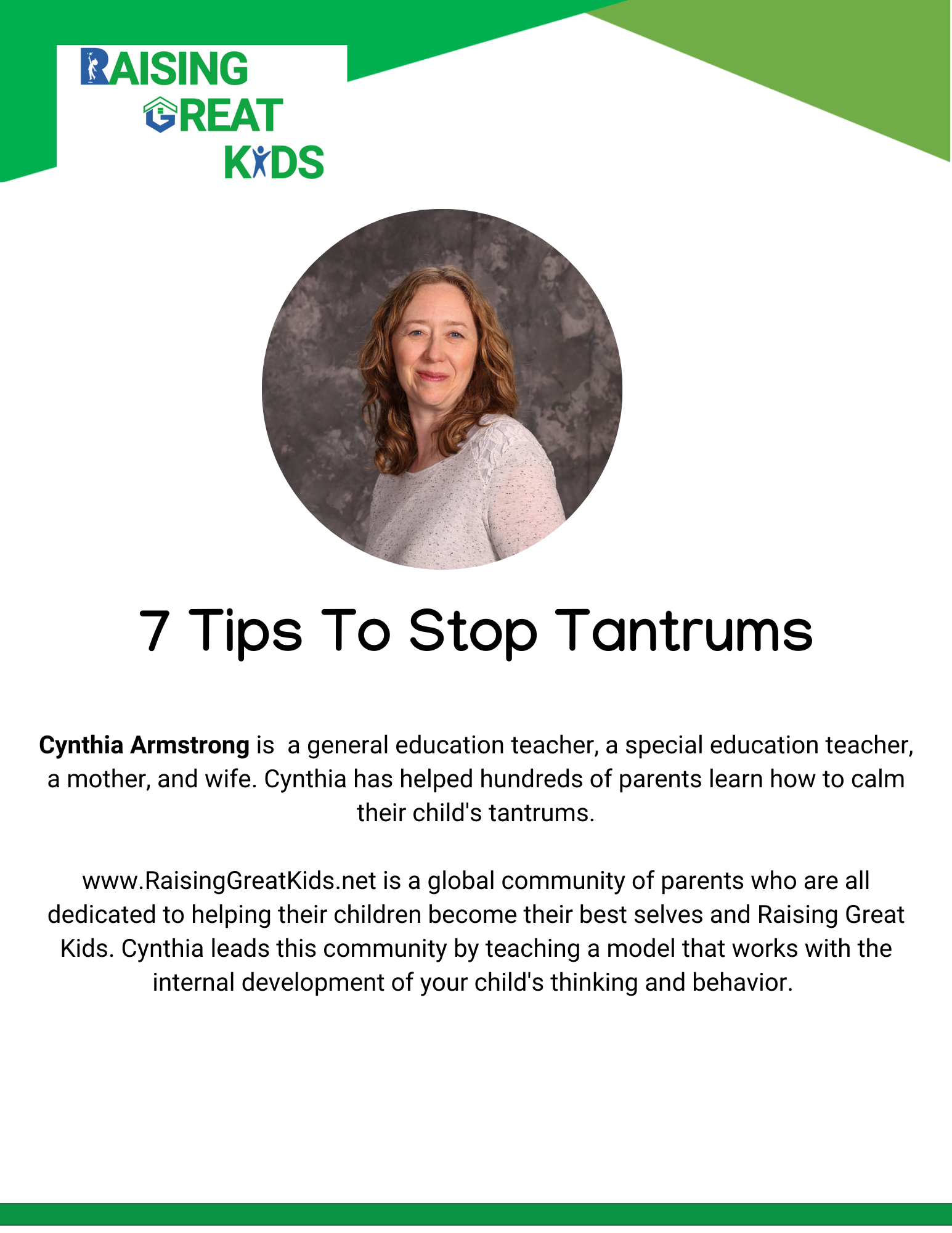 7 Tips to Stop Tantrums